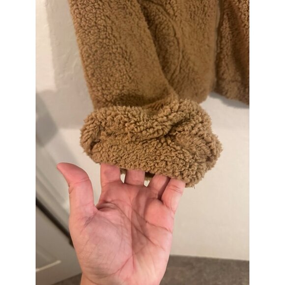 Hyfve Brown Teddy Bear Super Comfortable Jacket - Picture 3 of 10